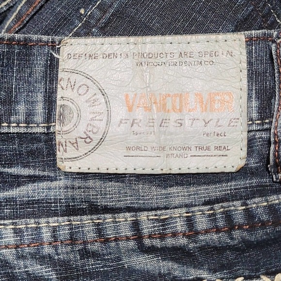 Define Denim Vancouver Freestyle Jeans Men's 32x33 Straight Leg - Picture 5 of 5